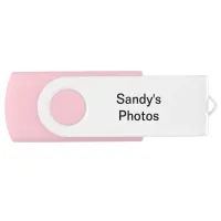 Custom Your Name Photos Message Add Color Artwork Flash Drive
