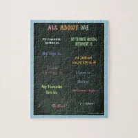 All About Me too Jigsaw Puzzle