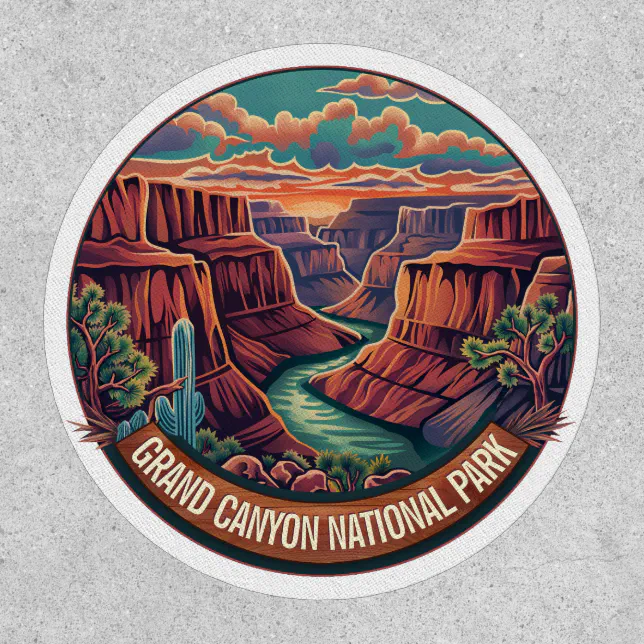 Vintage Grand Canyon National Park Arizona Patch