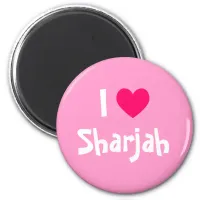 I Love Sharjah Magnet