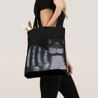 Tote Bag - Striped Cat