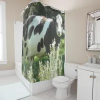 Big Cow from Wisconsin Shower Curtain