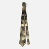 202x new year with golden bubbles neck tie