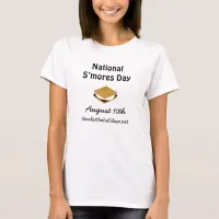 National S’mores Day Funny Holidays T-Shirt