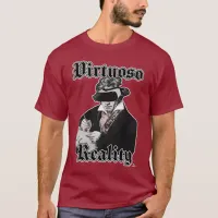 Virtuoso Reality Funny High Tech Beethoven T-Shirt