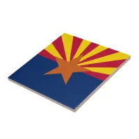 Arizona State Flag Ceramic Tile