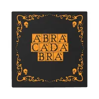 Abracadabra Magic Word Metal Wall Art