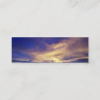 Bright Clouds Profile Card