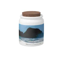 Hawaiian Coast Blue Sky Candy Jar