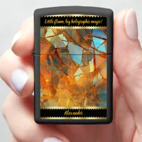 Holographic Shards in Warm Hues Zippo Lighter