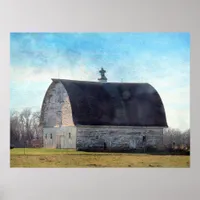 Iowa Barn Poster