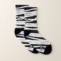 Halloween Horror Mummy Bandages Patterned Socks