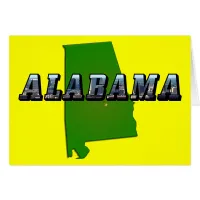 Map and Picture Text of Alabama