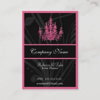 Chic Chandelier Business Cards