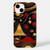 Ancient symbols in vibrant colours Case-Mate iPhone 14 case