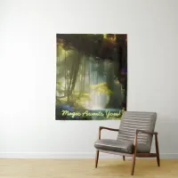 Magic Awaits You! Fairytale Forest customize Tapestry