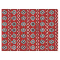 Southwest Mesas Red & Turquoise Tissue Paper