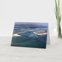 Perdido Bay from Orange Beach Alabama Vacation Card