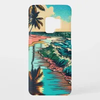 Beautiful Comic Pop Art Style Beach Scene Case-Mate Samsung Galaxy S9 Case