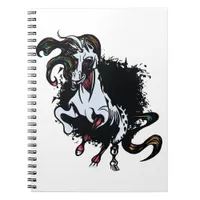 Zombie Unicorn Standing Notebook