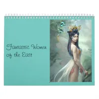 Fantastic Women of the East Digital AI Artwork Calendar