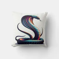 Serpentine Comfort: Cobra-Shaped Pillow for Exotic