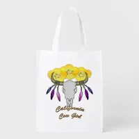 California Boho Cowgirl Grocery Bag