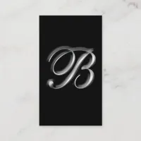 Monogram B businesscards Business Card