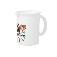 Merry Woofmas Beverage Pitcher