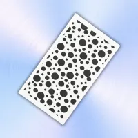 Black Polka Dots on White | Paper Guest Towels