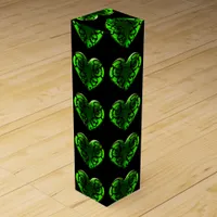 Goth St. Patrick's Day Green Heart Box