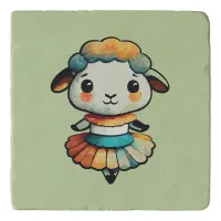 Sheep Ballerina Trivet