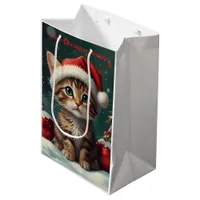 Enchanted Christmas Glow Medium Gift Bag