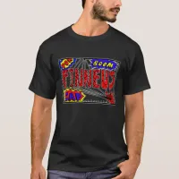 Boy's Name Finneus Spider Web Super Powers  T-Shirt