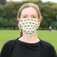 Busy Bee Cute Adult Cloth Face Mask