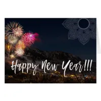 *~* Fireworks Mountain Mandala Happy New Year