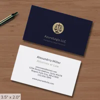 Simple Legal Services Business Card