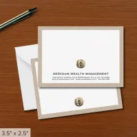 Personalized Wealth Management Note Cards