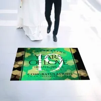 Elegant 19th Jade Wedding Anniversary Celebration Floor Decals