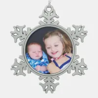 Baby Photo Personalized Christmas Ornament