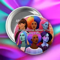 International Women's Day | Celebrating Women Button