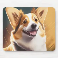 I Love My Corgi | Cute Dog Owner's Mouse Pad