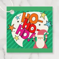 Christmas Santa Claus “Ho Ho Ho” Favor Tags