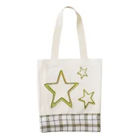 Stellar Gold Zazzle HEART Tote Bag