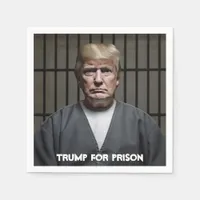 Trump For Prison Trump in Jail Napkins