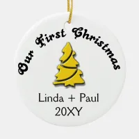 first christmas Ornaments