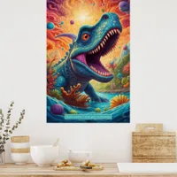 Dinosaurs in Space: Adventure Collection Posters