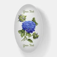 Blue Hydrangea Paperweight