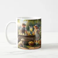 Old-Fashioned Lemonade Stand Old-Fashioned Summer Coffee Mug