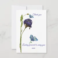 Flat thank you cards 